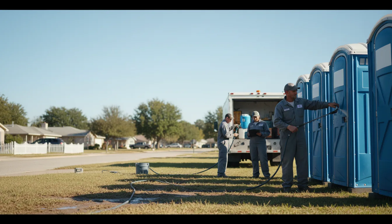 Long-Term Portable Toilet Rental in Grand Ridge, FL near me